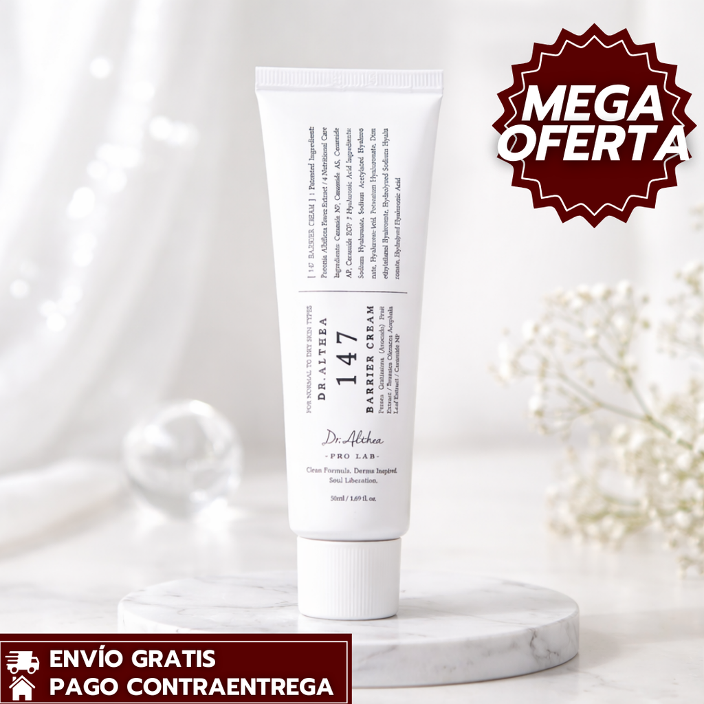 Crema 147 Dr.Althea™️: Hidratante avanzada que fortalece la barrera cutánea, nutre intensamente y mejora la firmeza de la piel